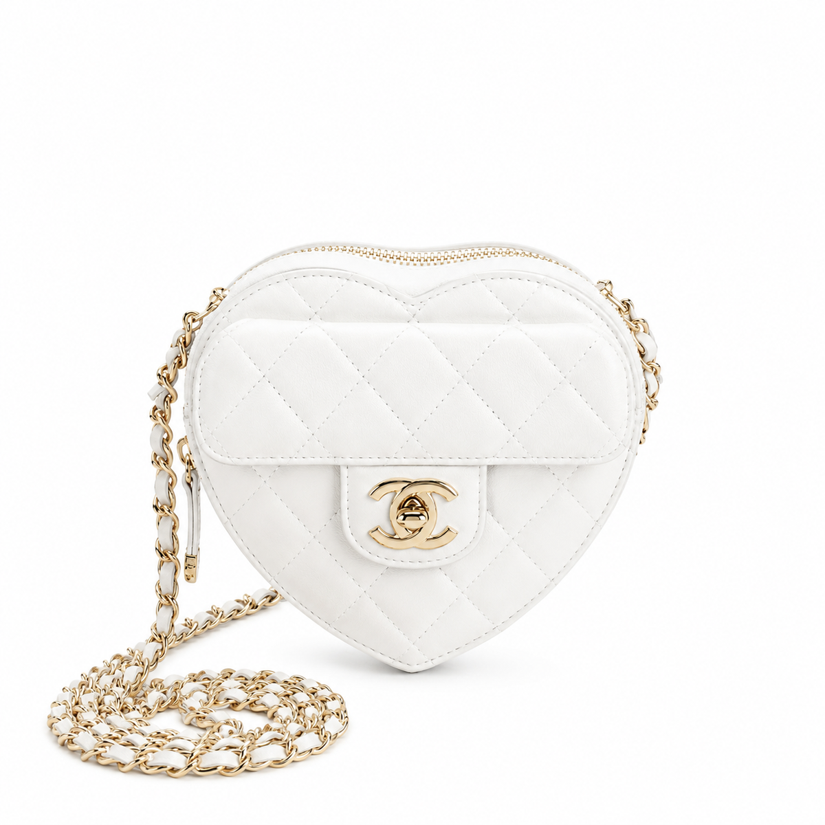 Chanel CC In Love heart mini