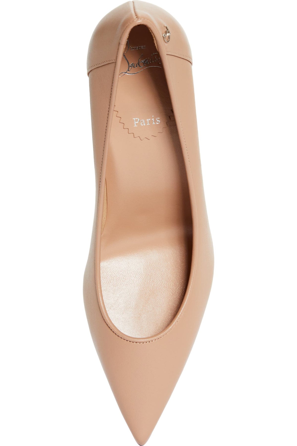 Christian Louboutin Leather Pointed Pumps (Classic Red Sole Edition)