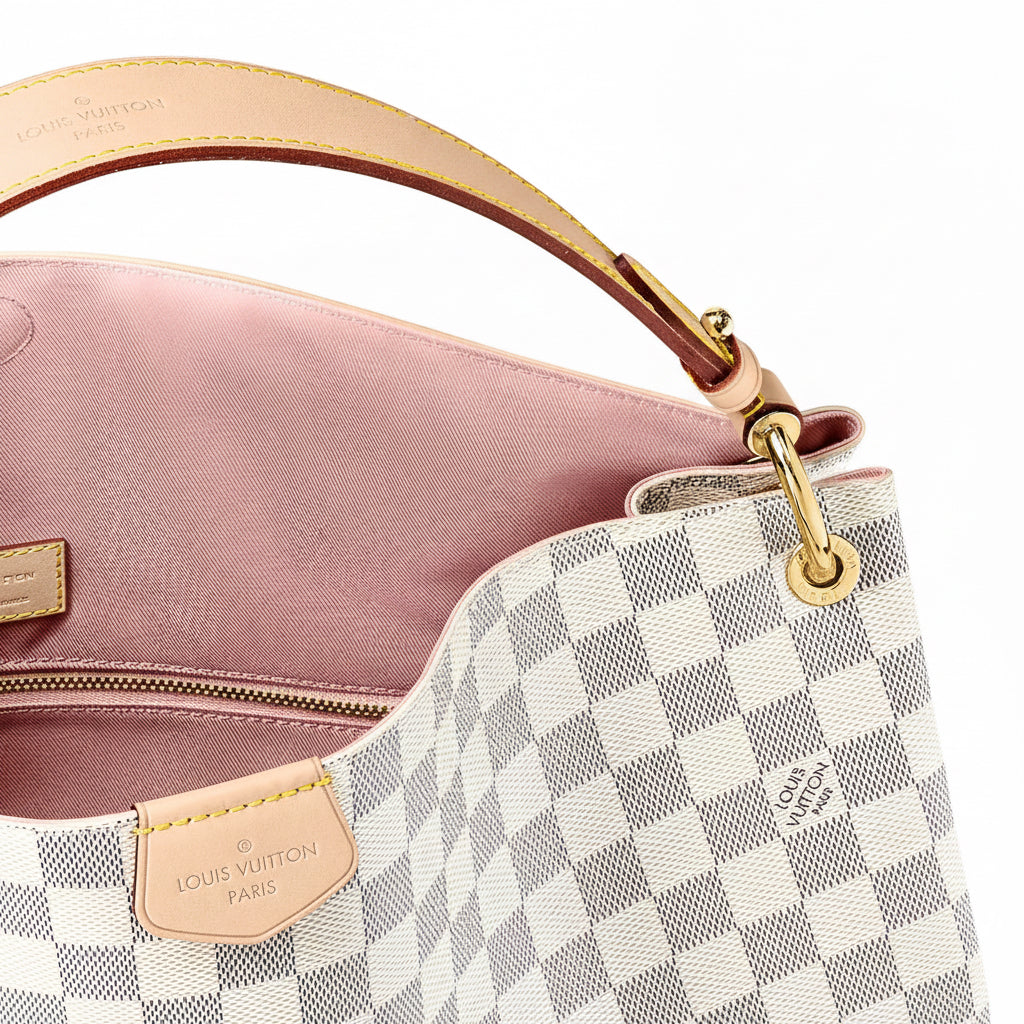 Graceful MM Damier Azur Canvas -
Handbags