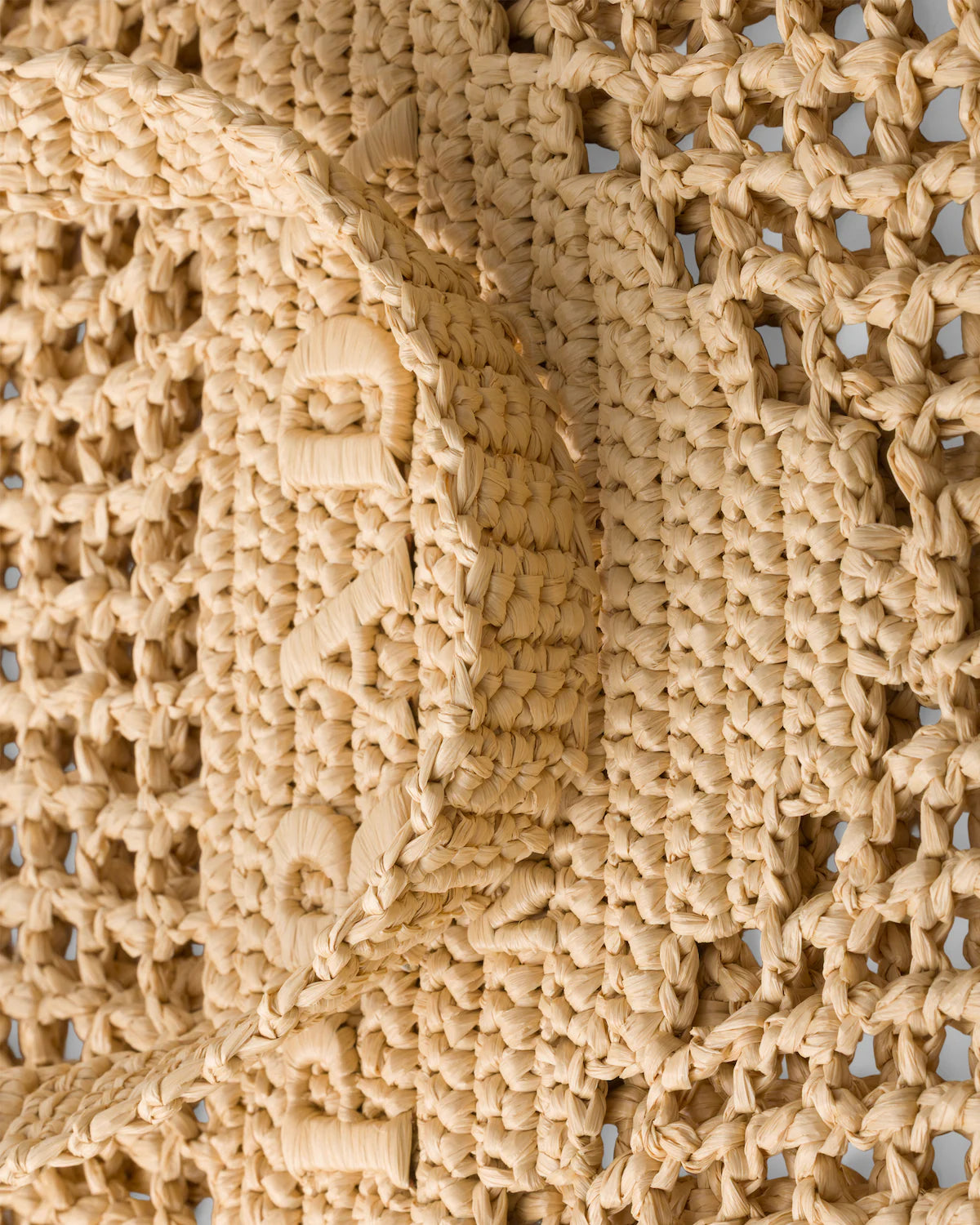 Crochet tote bag