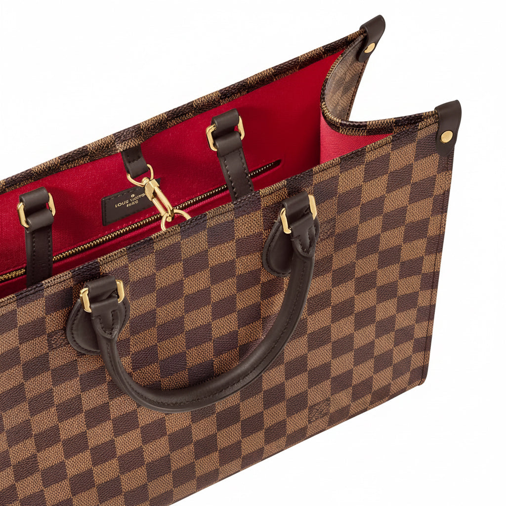 OnTheGo MM Damier Ebene Canvas - Women Bags