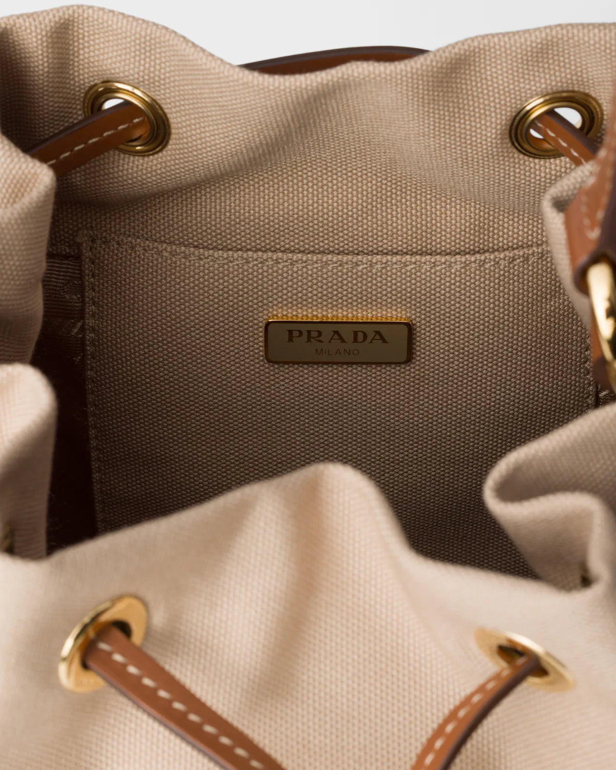 Medium crochet and leather tote bag
