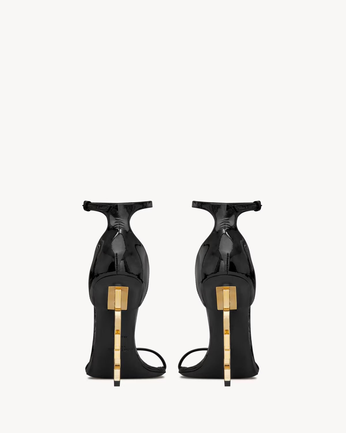 Saint Laurent Opyum Sandals in Patent Leather