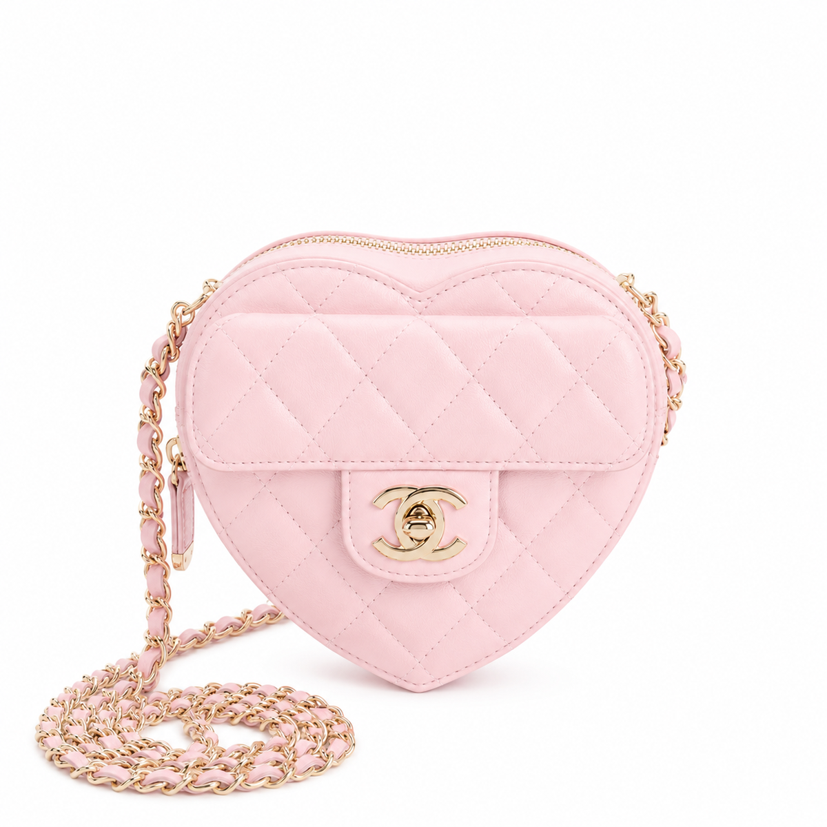 Chanel CC In Love heart mini