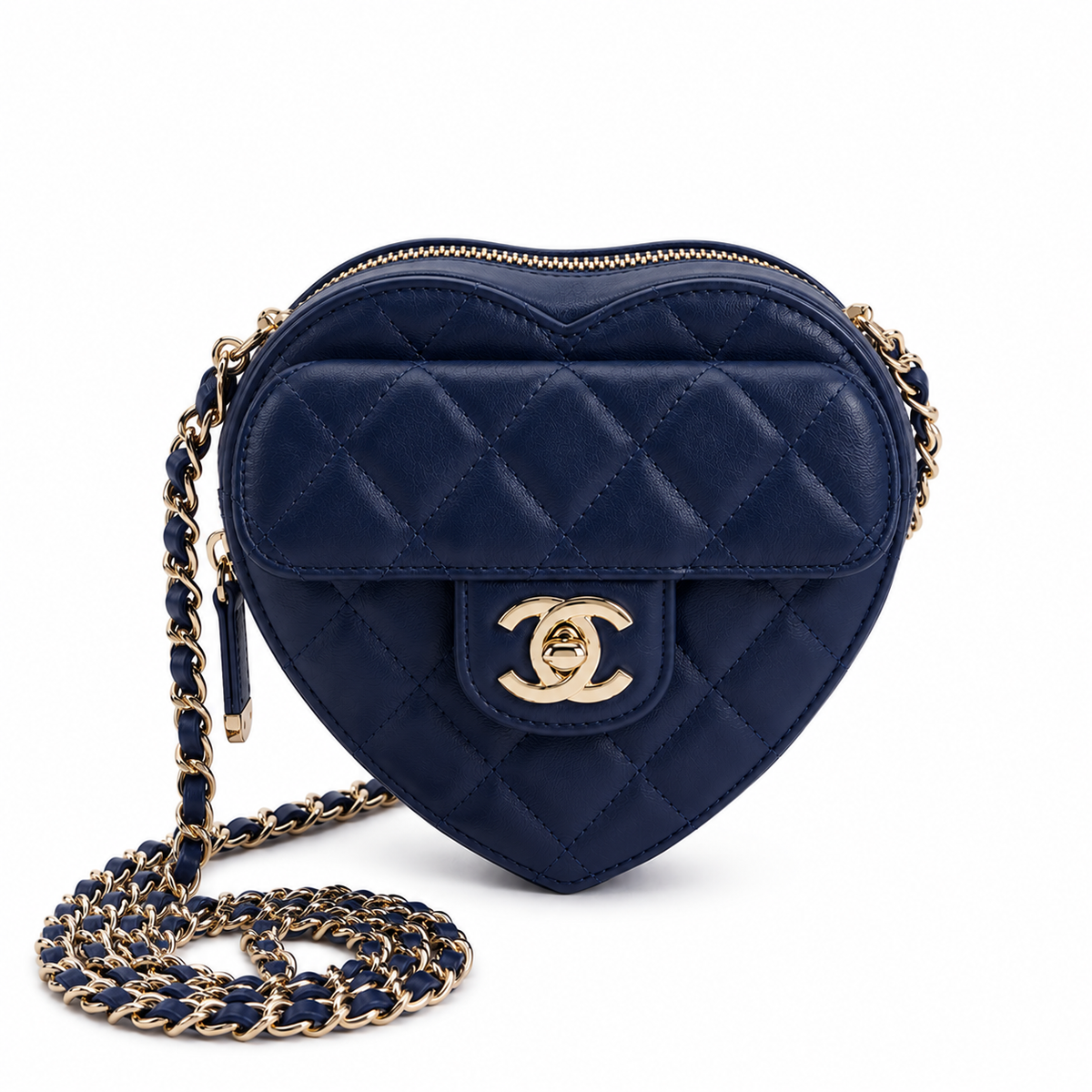 Chanel CC In Love heart mini