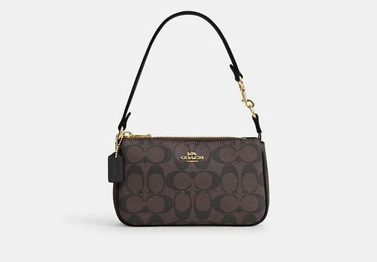 Coach Nolita 19 In Signature Canvas Tan Rust