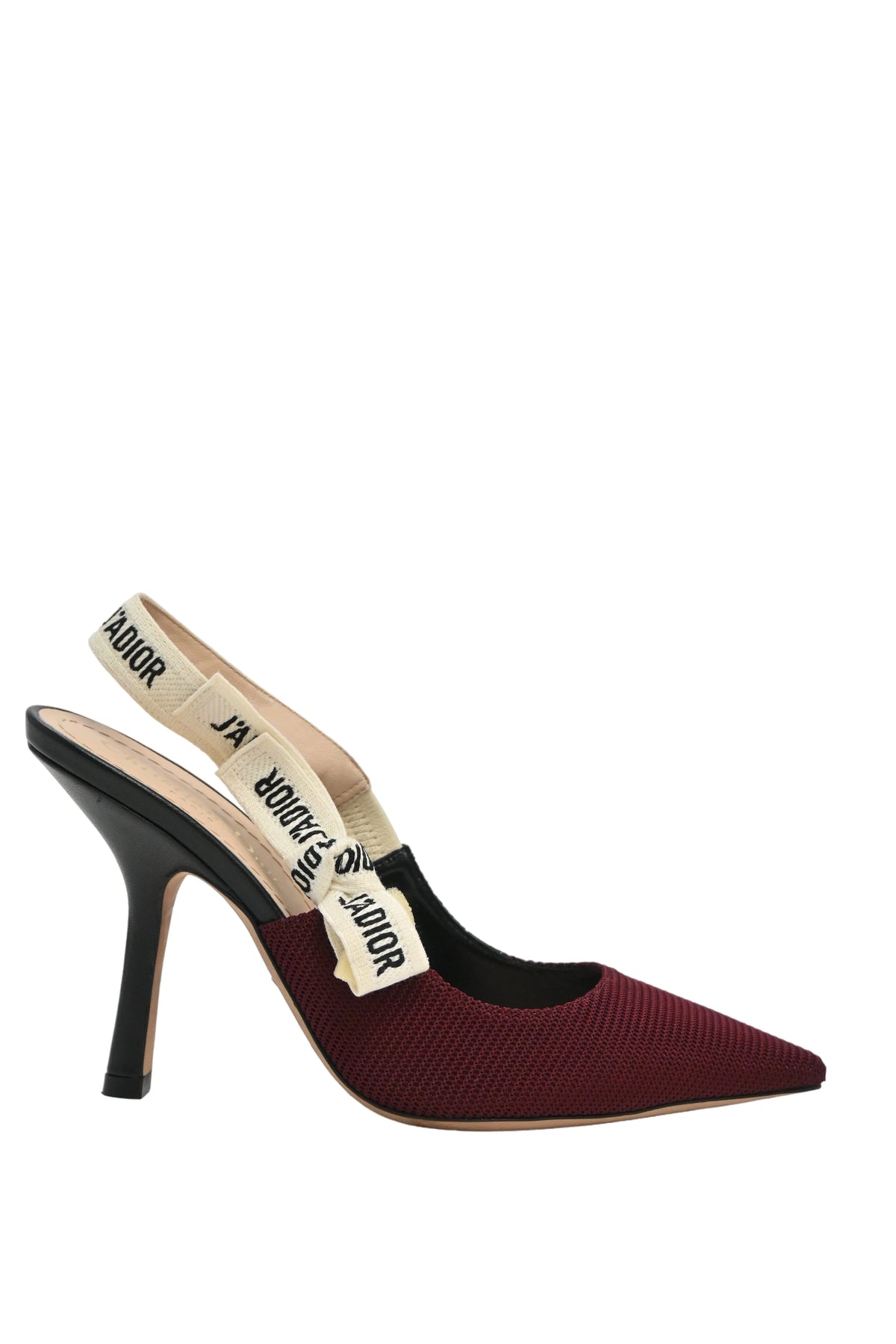 Dior J'Adior Slingback Pumps Black Technical Fabric⁠
