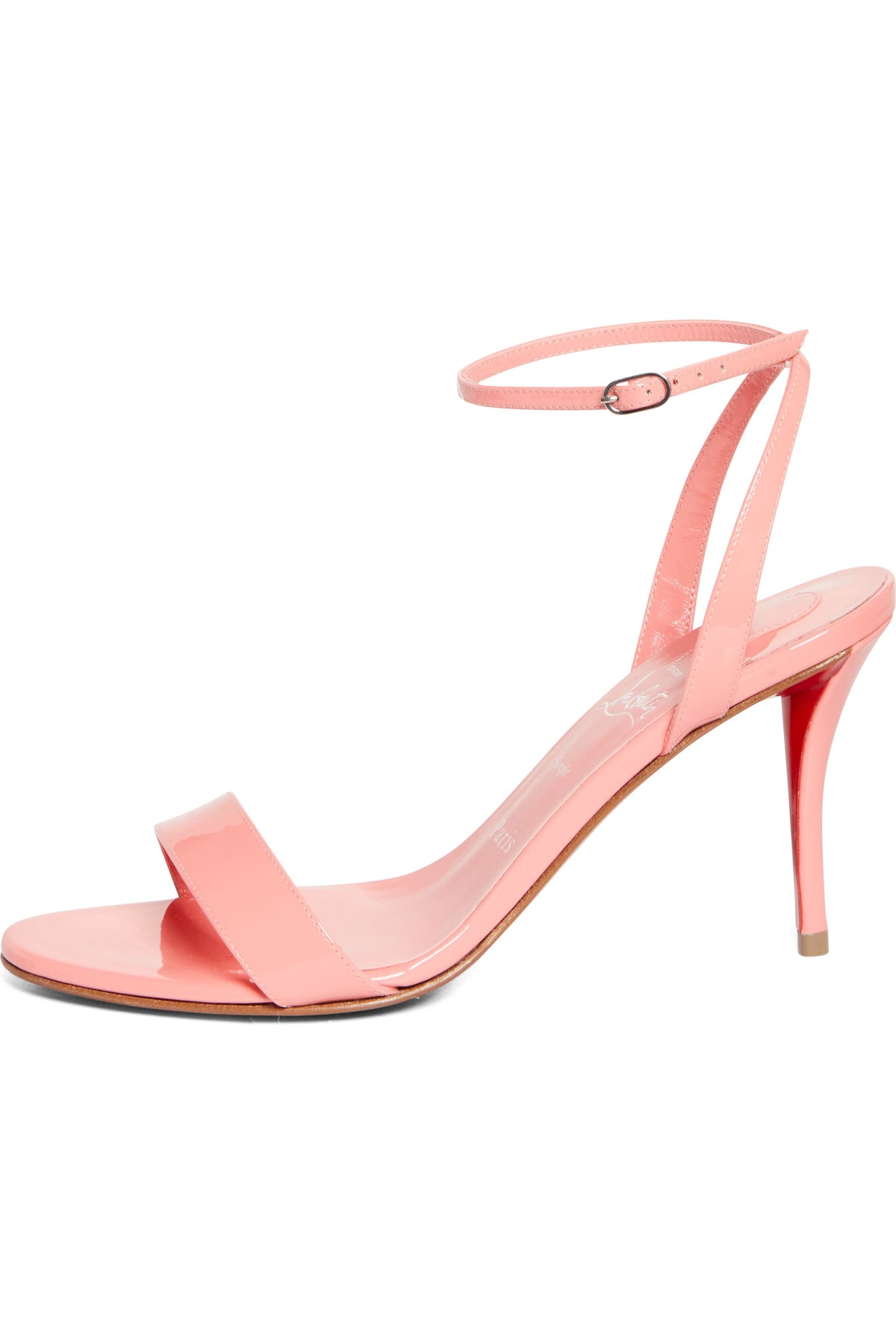Christian Louboutin Ankle-Strap Sandals (Classic Red Sole Edition)