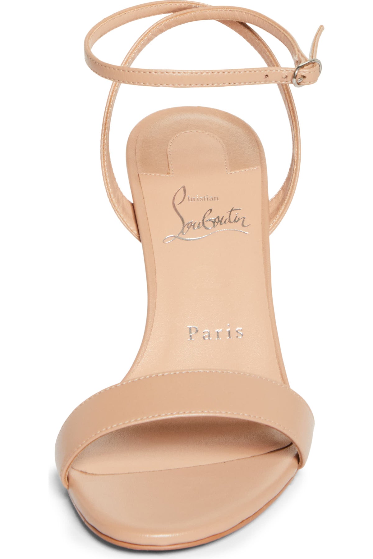Christian Louboutin Ankle-Strap Sandals (Classic Red Sole Edition)