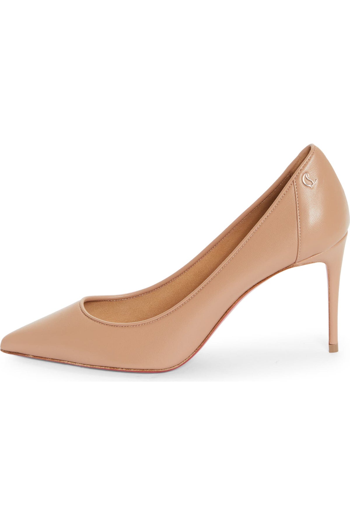 Christian Louboutin Leather Pointed Pumps (Classic Red Sole Edition)