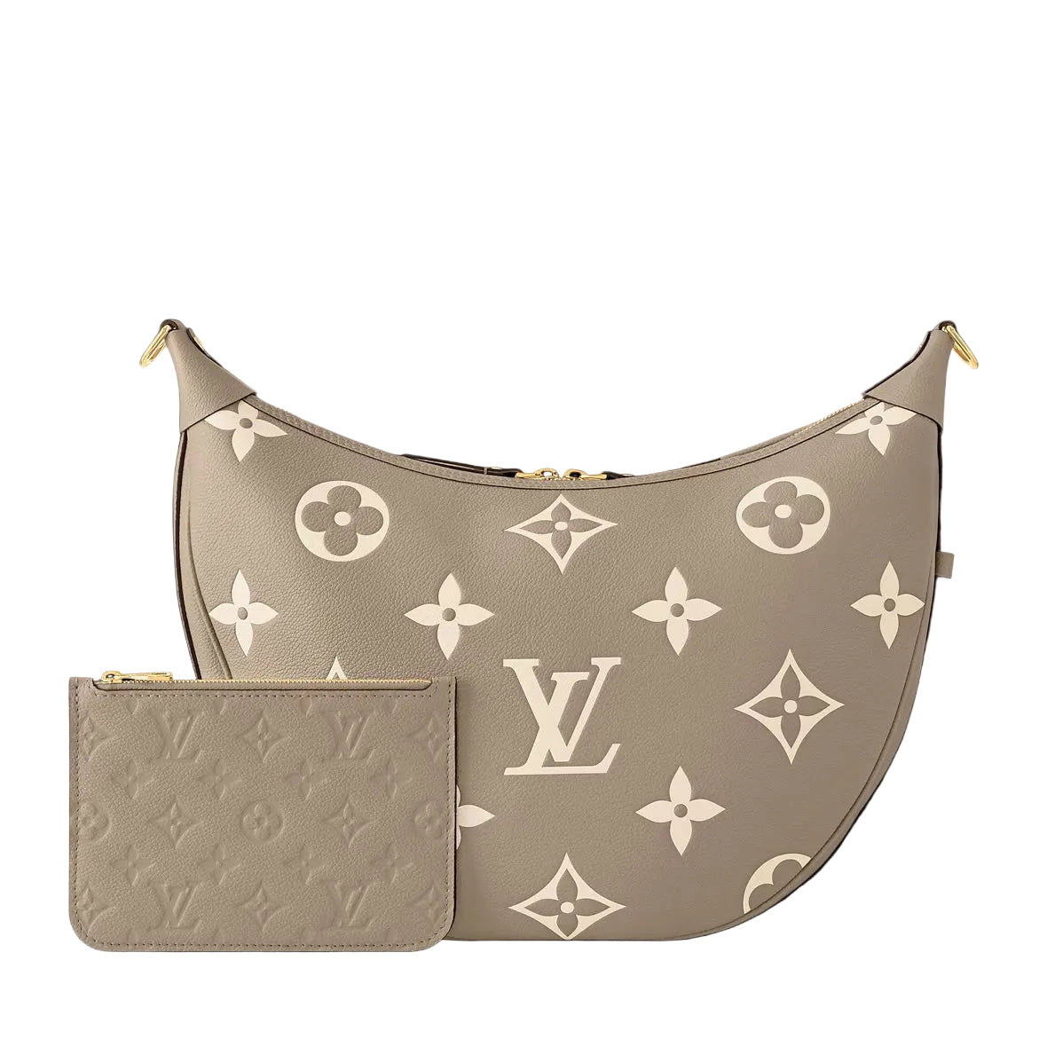 Loop Hobo Bicolor Monogram Empreinte Leather - Handbags