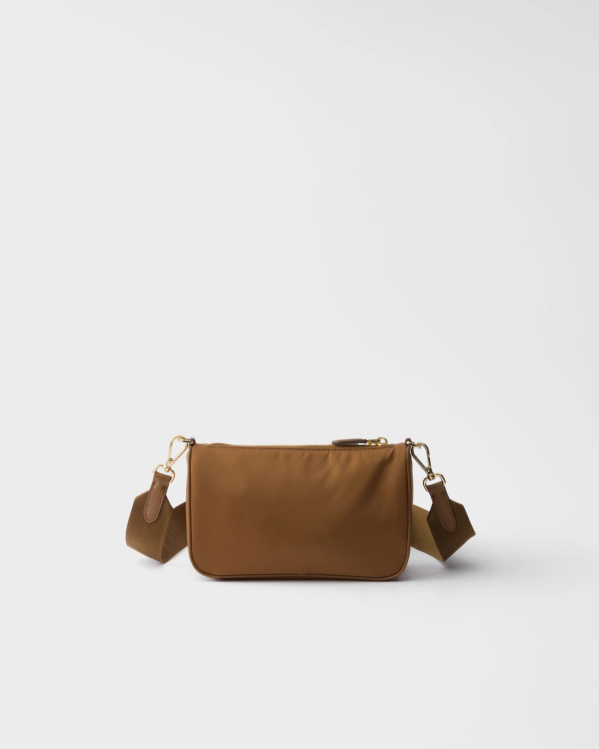 Re-Nylon and Saffiano leather mini shoulder bag