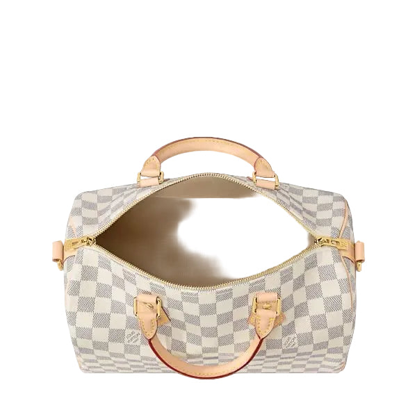 Speedy Bandoulière 30 Damier Azur Canvas