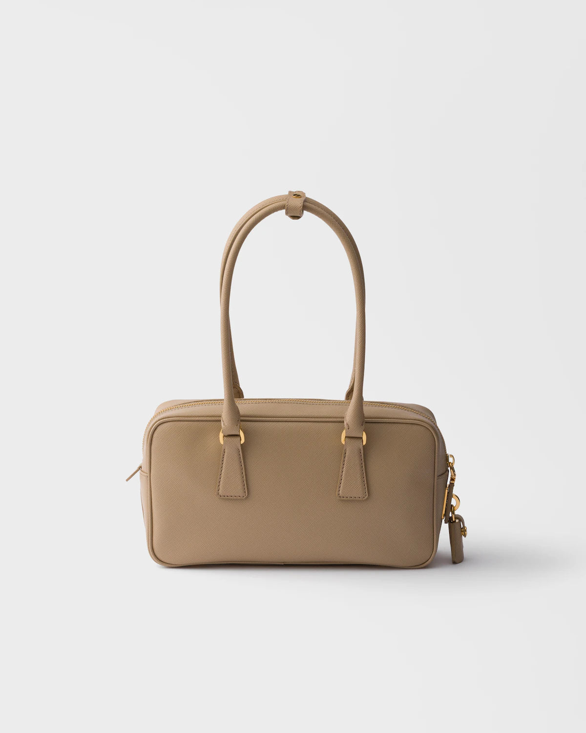 Small Saffiano leather top-handle bag