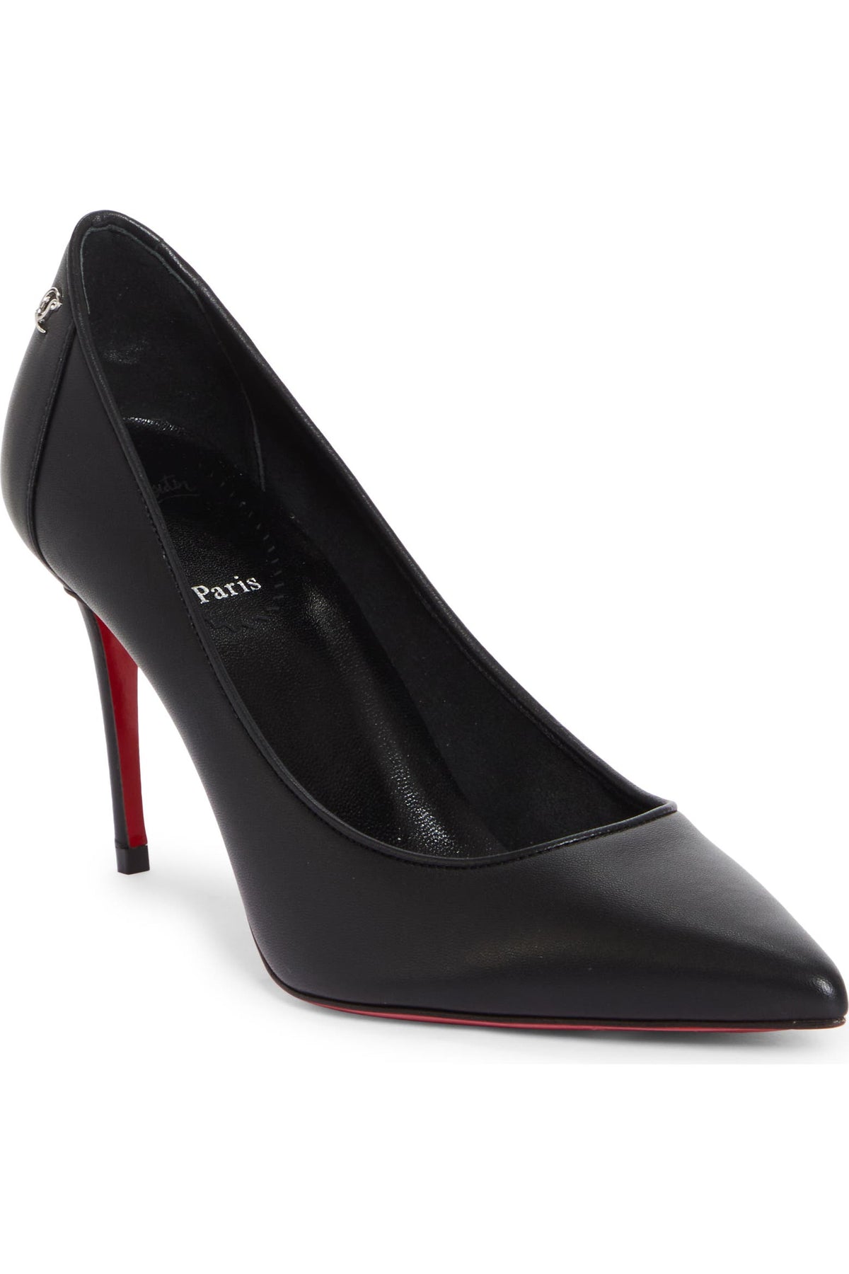 Christian Louboutin Leather Pointed Pumps (Classic Red Sole Edition)