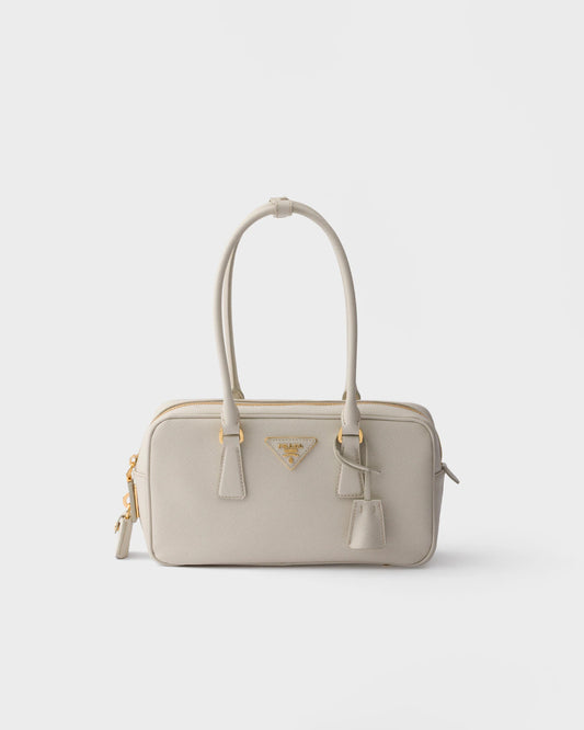 Small Saffiano leather top-handle bag