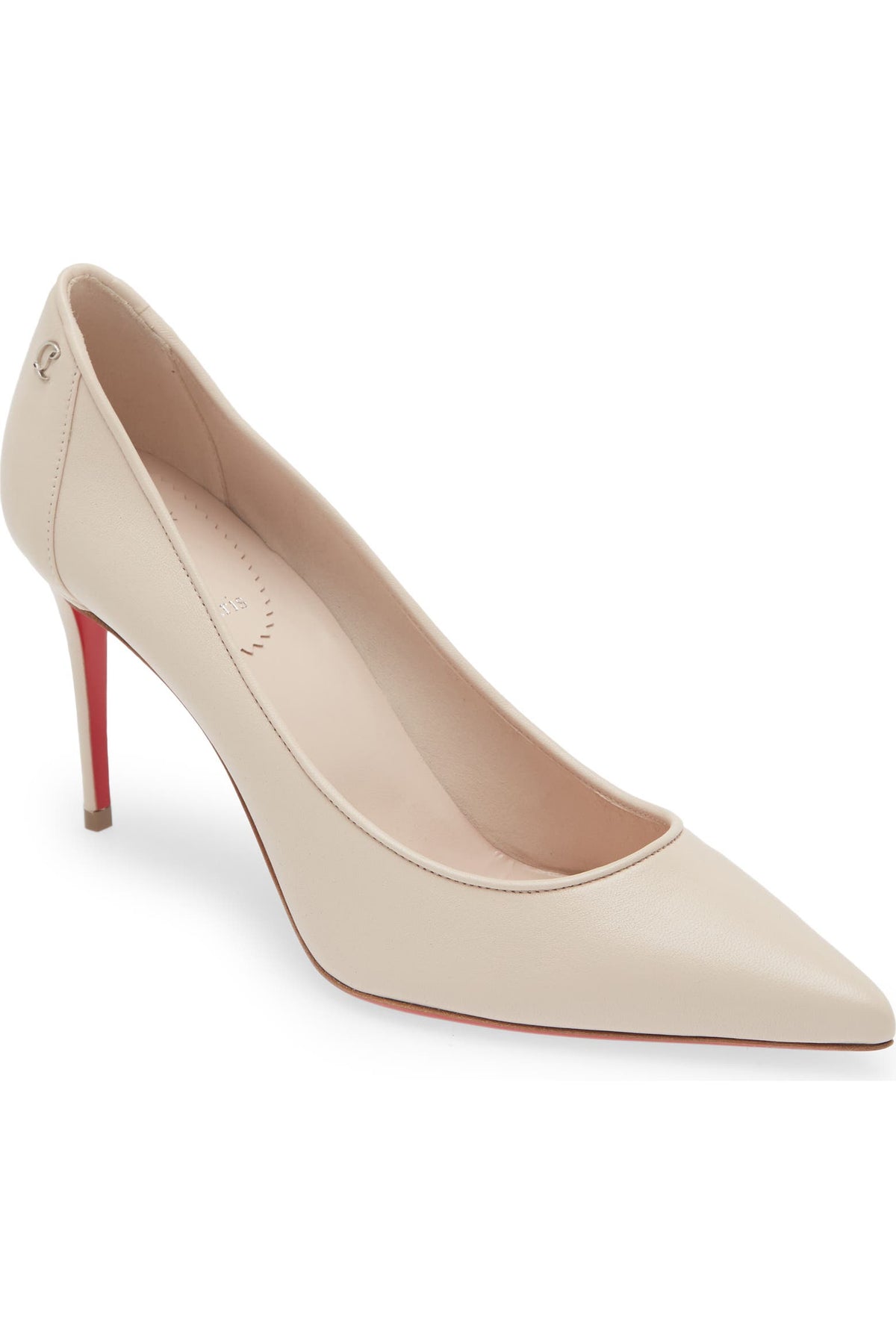 Christian Louboutin Leather Pointed Pumps (Classic Red Sole Edition)