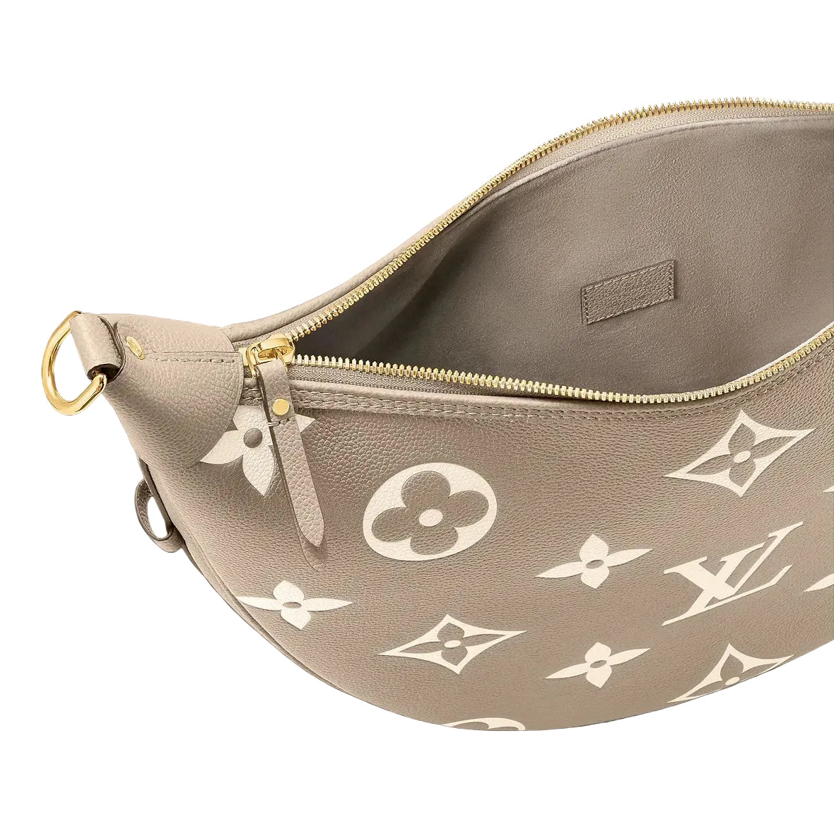 Loop Hobo Bicolor Monogram Empreinte Leather - Handbags