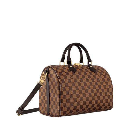 Speedy Bandoulière 30 Damier Ebene Canvas
