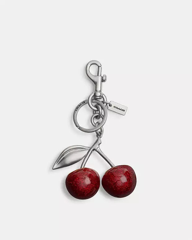 Coach Cherry Bag Charm / Cherry Keyring
