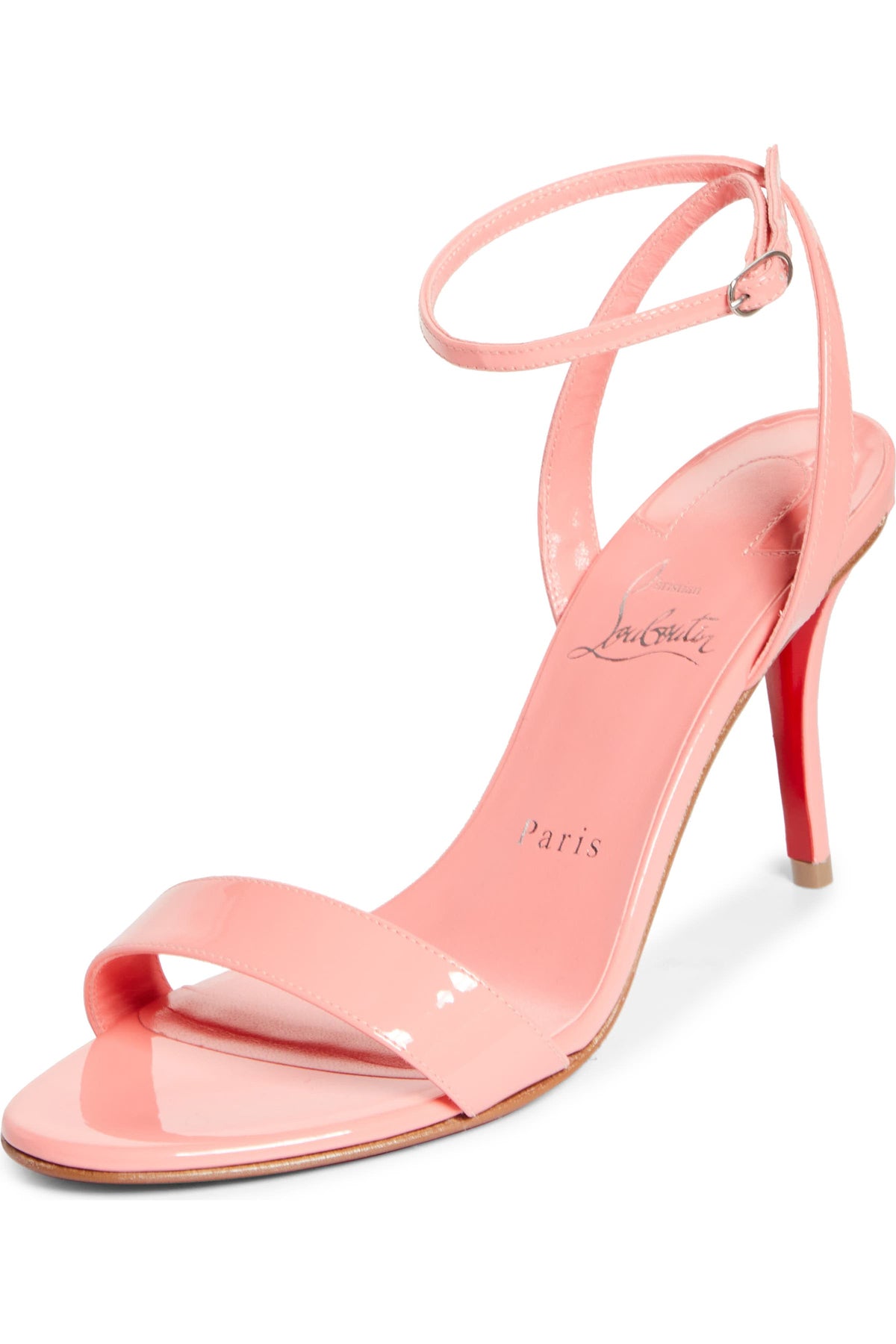 Christian Louboutin Ankle-Strap Sandals (Classic Red Sole Edition)