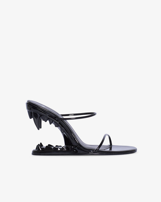 GCDS Sculptural Wedge Sandals