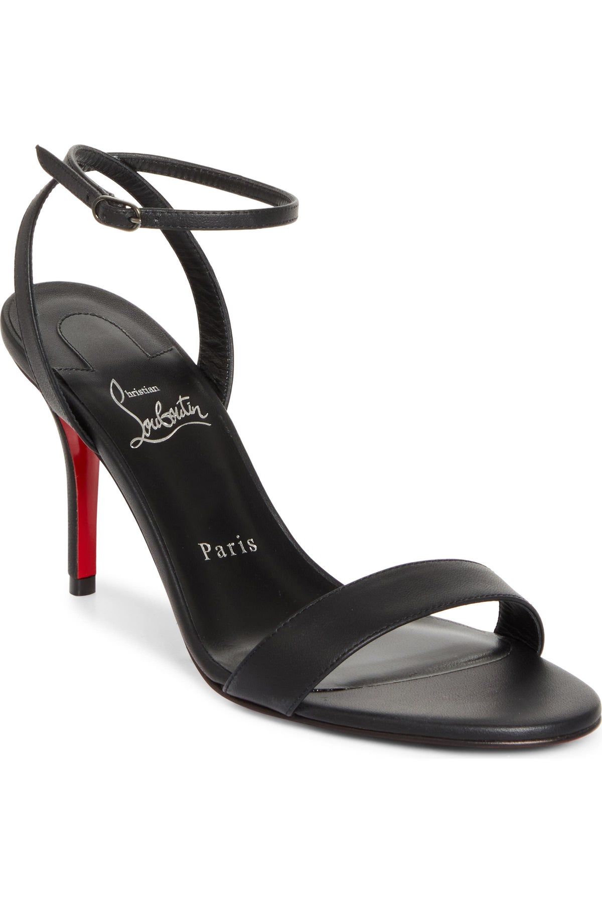 Christian Louboutin Ankle-Strap Sandals (Classic Red Sole Edition)