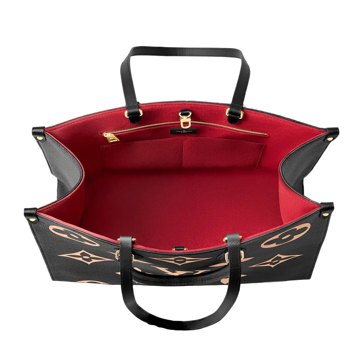 OnTheGo GM Bicolor Monogram Empreinte Leather - Handbags