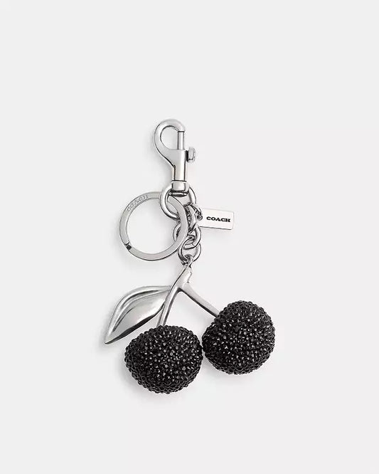 Coach Crystal Pavé Cherry Bag Charm