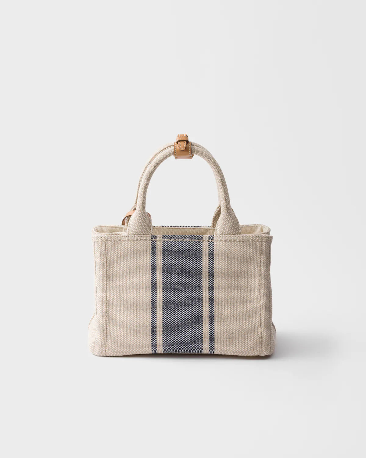 Prada Jardinière small cotton canvas bag