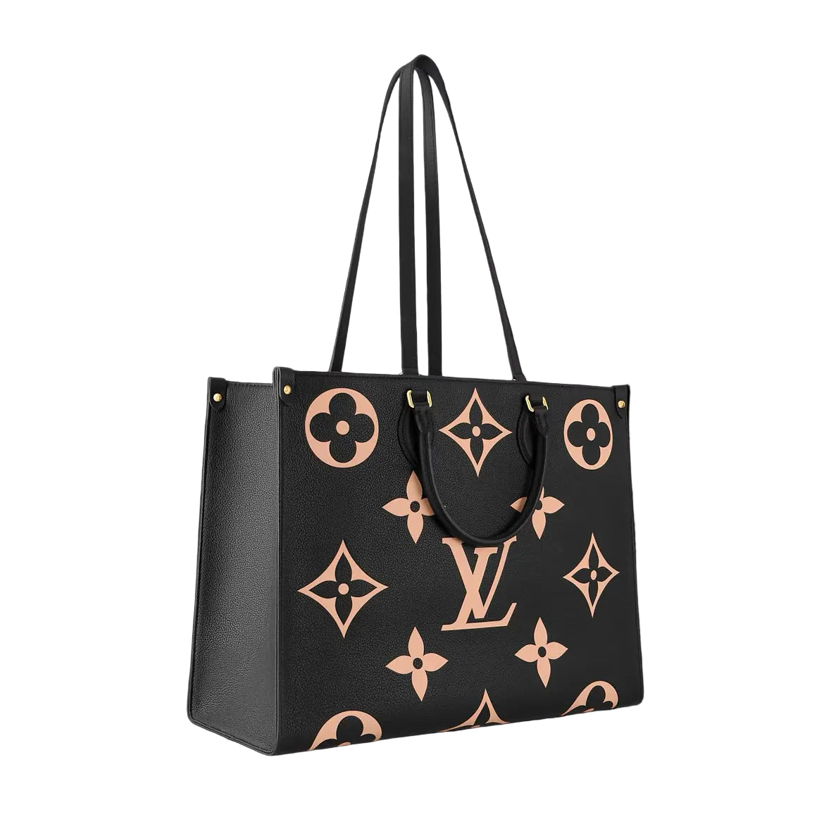 OnTheGo GM Bicolor Monogram Empreinte Leather - Handbags