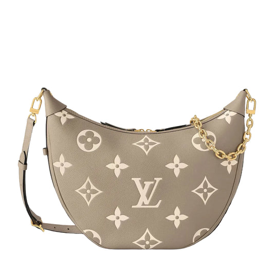 Loop Hobo Bicolor Monogram Empreinte Leather - Handbags